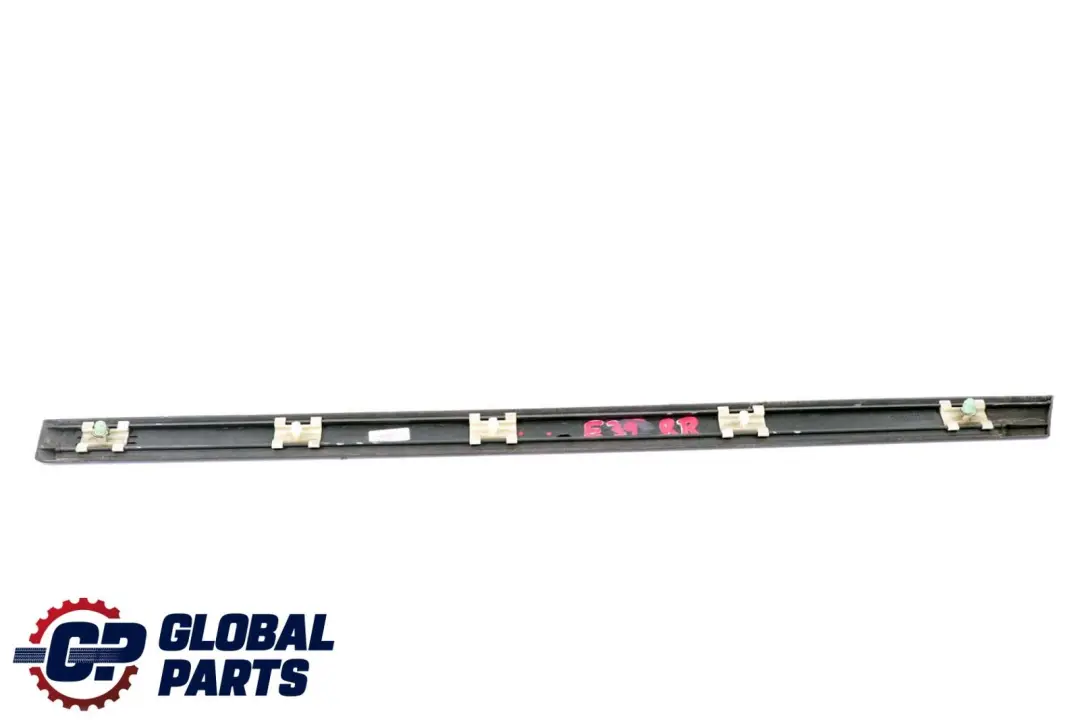 Right Door O/S Moulding Trim Strip Black to BMW 5 Series E39 Rear with Part number 8159298 BMW 5 Series E39 Rear Right Door O/S Moulding Trim Strip Black - SKU 8159298 - Part number 8159298
