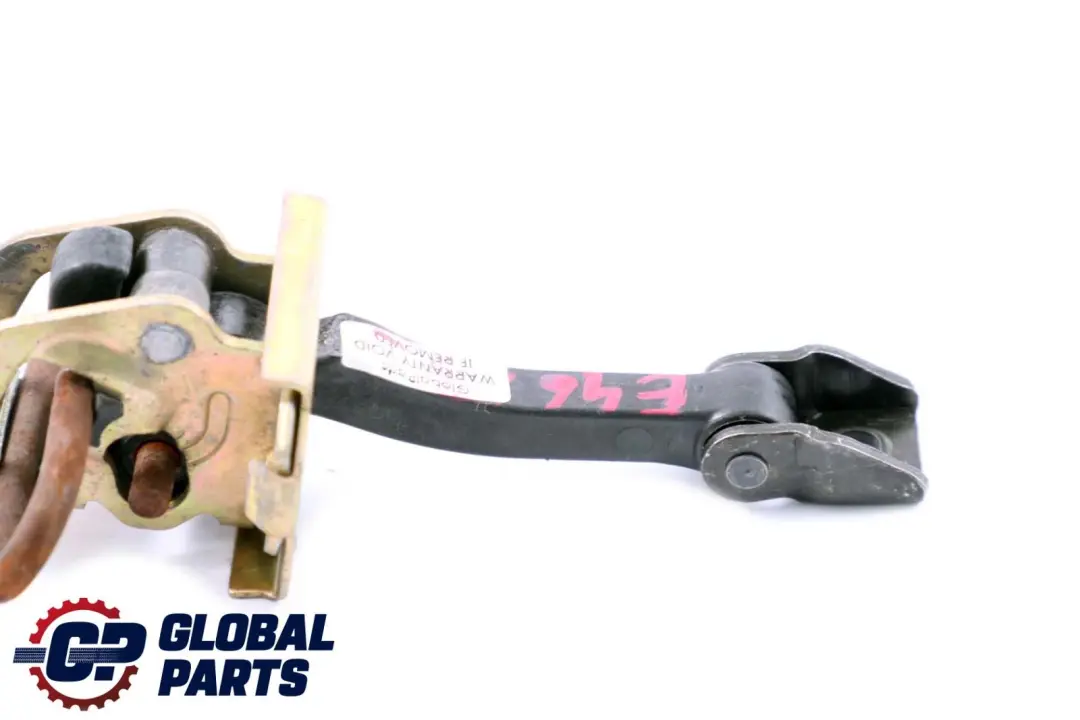 Front Door Brake Left Right N/O/S 5121 to BMW 3 Series E46 with Part number 8160959 BMW 3 Series E46 Front Door Brake Left Right N/O/S 5121 - SKU 8160959 - Part number 8160959