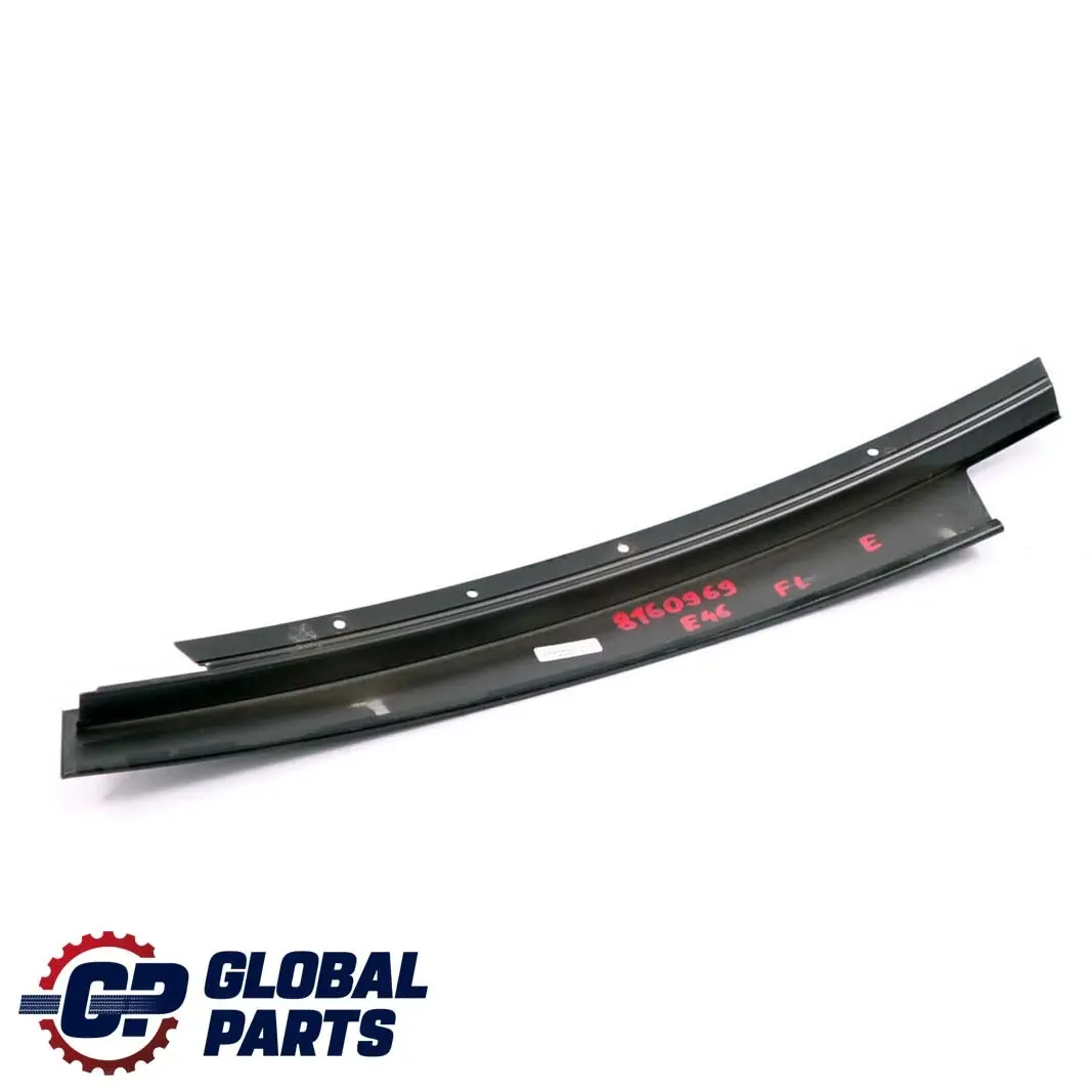 Finisher Window Frame B-pillar Cover Front Left Door to BMW 3 Series E46 with Part number 8160969 BMW 3 Series E46 Finisher Window Frame B-pillar Cover Front Left Door - SKU 8160969 - Part number 8160969