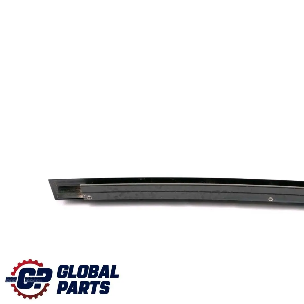 BMW 3 Series E46 Saloon Window Guide Web Cover Left N/S Rear Black - SKU 8160973 - Part number 8160973