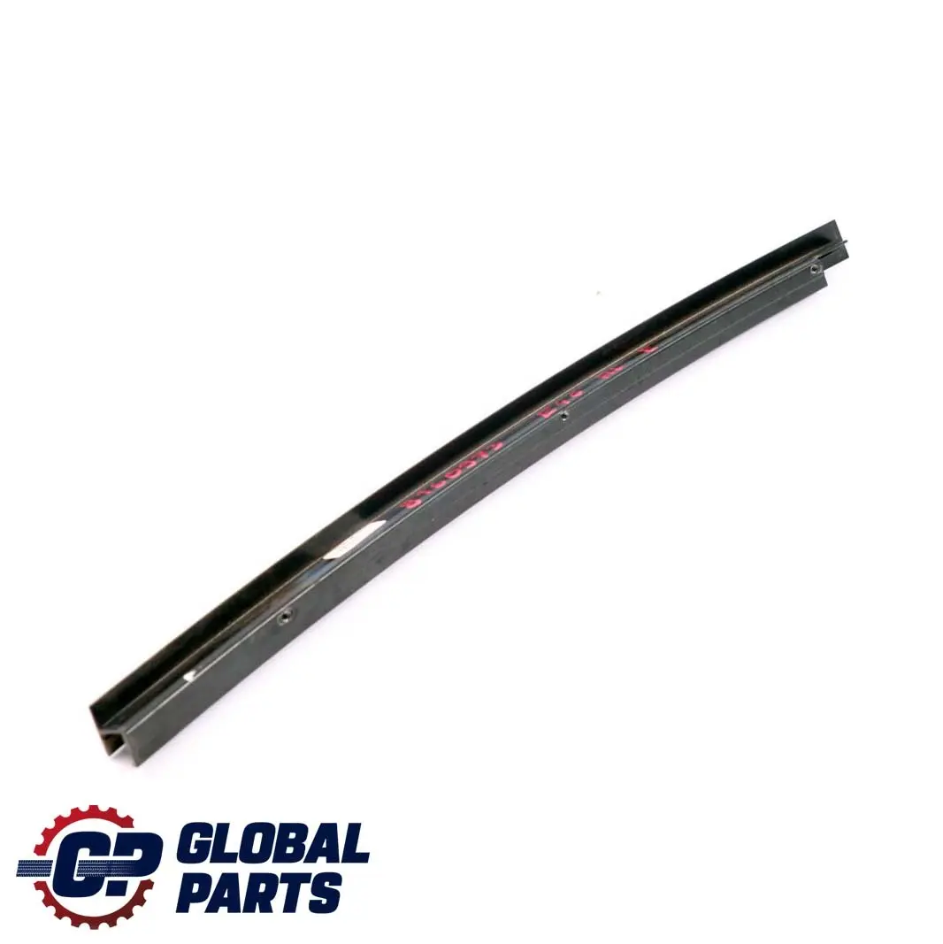 BMW 3 Series E46 Saloon Window Guide Web Cover Left N/S Rear Black - SKU 8160973 - Part number 8160973