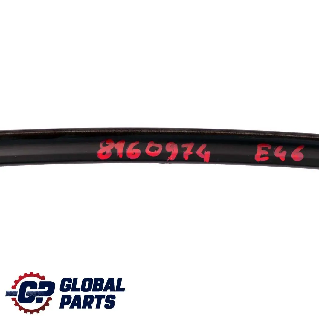 BMW E46 Berlina Coperchio Guida Finestrino Destro Posteriore Nero - SKU 8160974 - Numero di parte 8160974