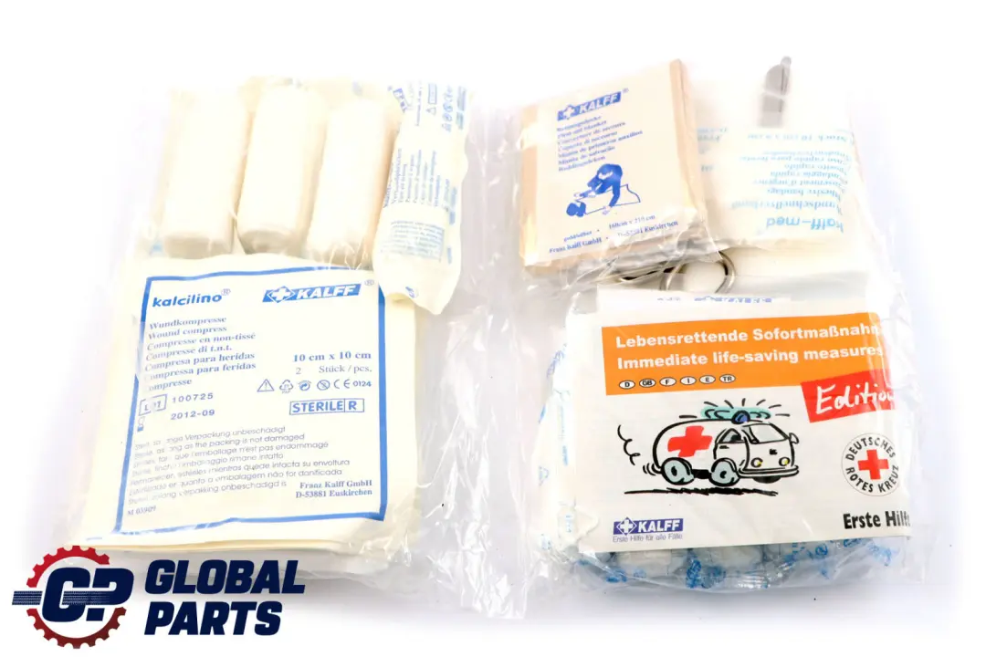 BMW Universal Erste Hilfe Set Tasche Rot Red 5147 - SKU 8163269-1 - Teilenummer 8163269