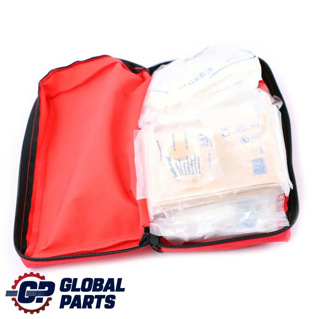 Universal First Aid Emergency Medical Kit Pouch Red 2 to BMW with Part number 8163269 BMW Universal First Aid Emergency Medical Kit Pouch Red 2 - SKU 8163269-2 - Part number 8163269