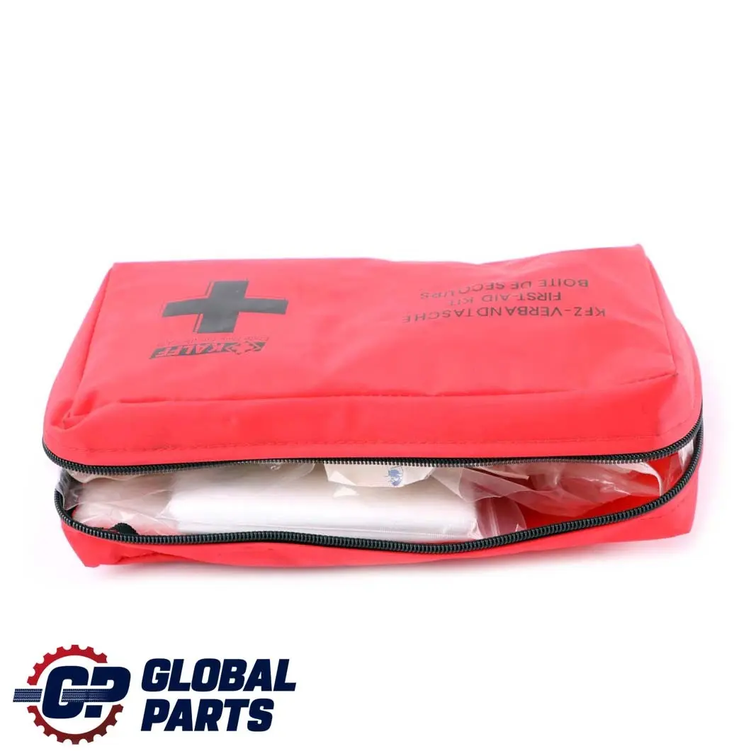 BMW Universal First Aid Emergency Medical Kit Pouch Red 2 - SKU 8163269-2 - Part number 8163269
