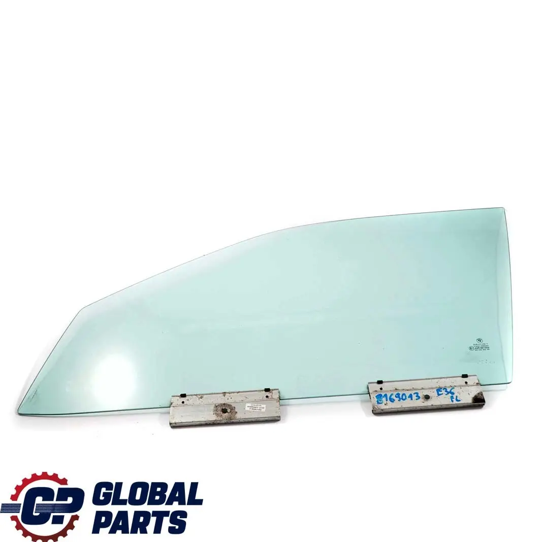 Front Left N/S Door Green Side Window AS2 to BMW 3 E36 Saloon Touring with Part number 8169013 BMW 3 E36 Saloon Touring Front Left N/S Door Green Side Window AS2 - SKU 8169013 - Part number 8169013