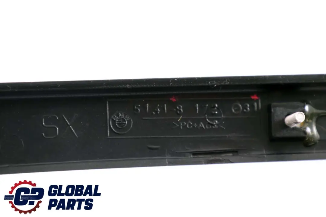 Decor Strip Trim Cover Door Front Left N/S to BMW 5 Series E39 with Part number 8172031 BMW 5 Series E39 Decor Strip Trim Cover Door Front Left N/S - SKU 8172031 - Part number 8172031