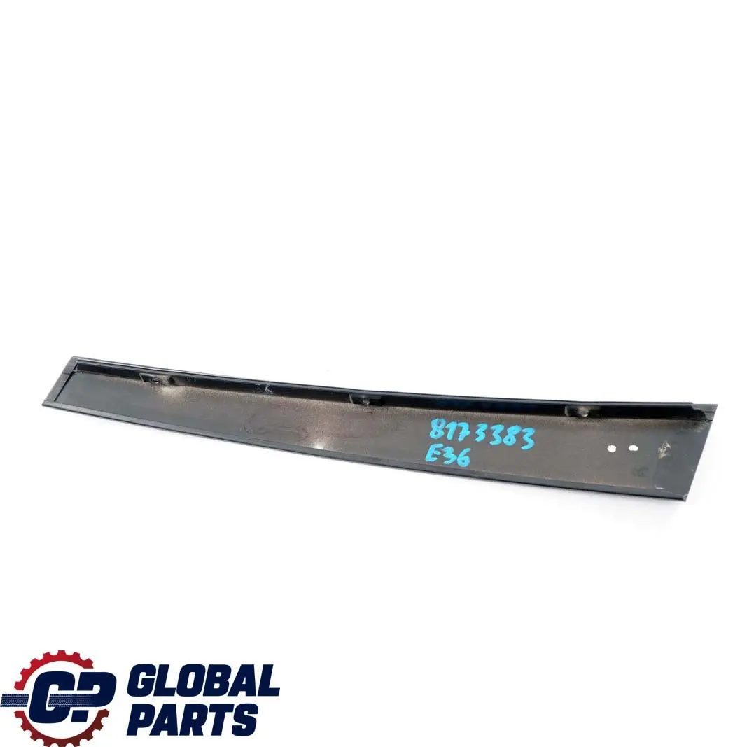 Front Left N/S Window Finisher Trim A-Pillar Black to BMW 3 Series E36 Saloon with Part number 8173383 BMW 3 Series E36 Saloon Front Left N/S Window Finisher Trim A-Pillar Black - SKU 8173383 - Part number 8173383