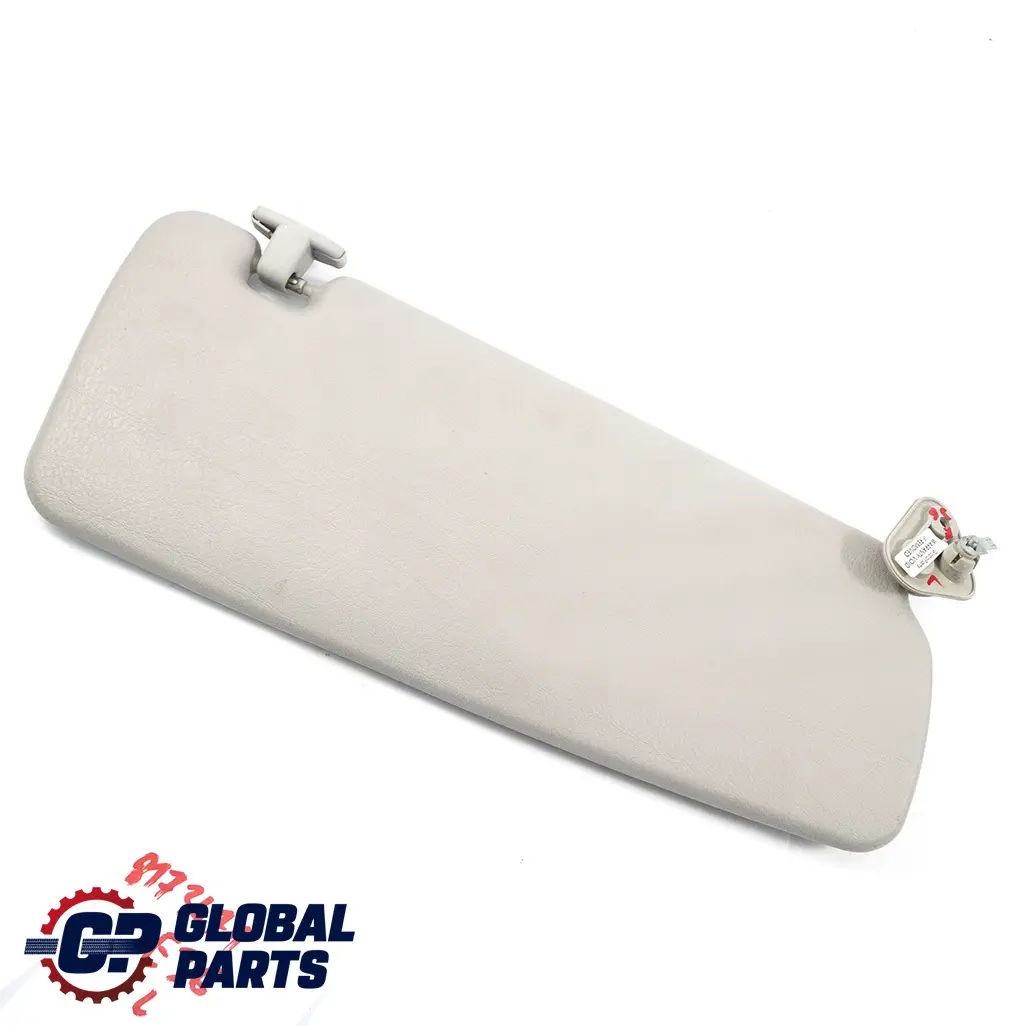 BMW 3 Series E36 Sun Visor Mirror Cover Left N/S Light Grey Hellgrau - SKU 8173471 - Part number 8173471