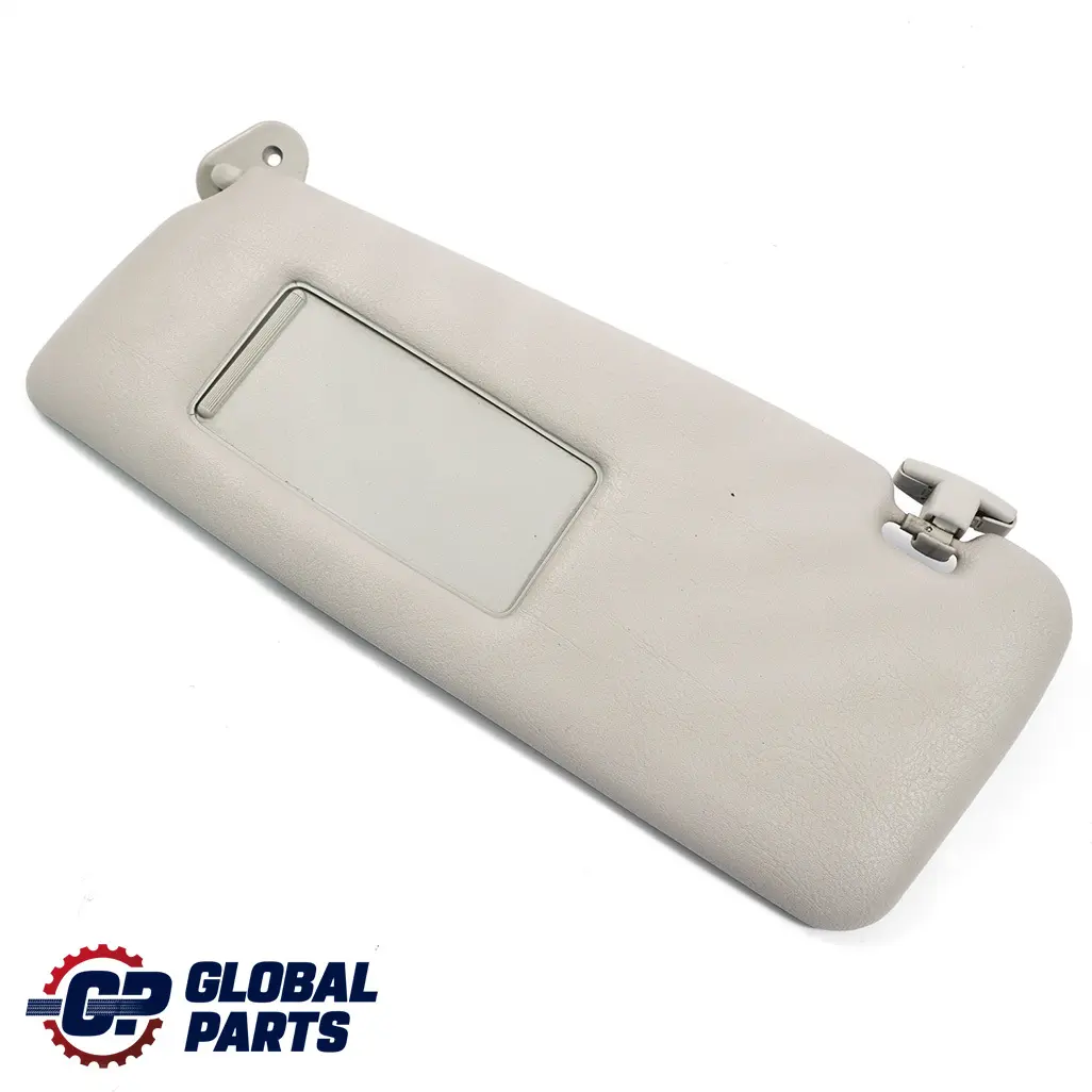 BMW 3 Series E36 Sun Visor Mirror Cover Left N/S Light Grey Hellgrau - SKU 8173471 - Part number 8173471