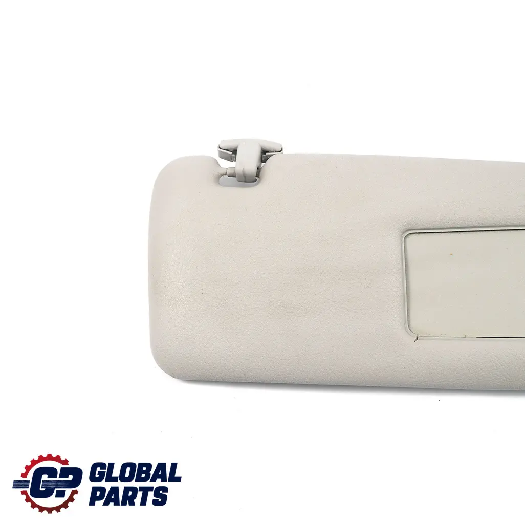 Visera parasol Espejo Cubierta Derecha Gris claro Hellgrau para BMW E36 con número de pieza 8173472 BMW E36 Visera parasol Espejo Cubierta Derecha Gris claro Hellgrau - SKU 8173472 - Número de pieza 8173472