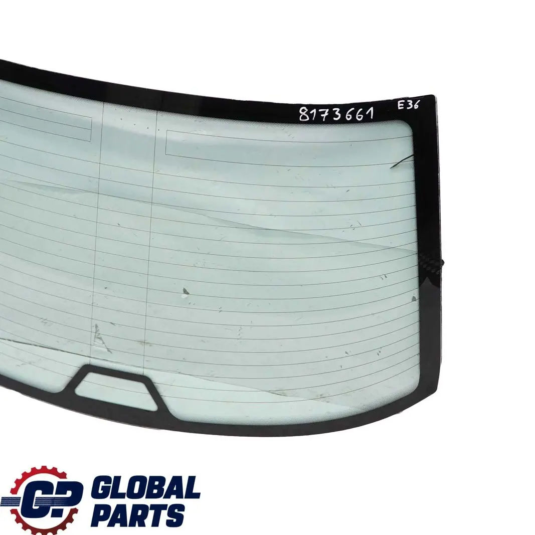 Boot Trunk Lid Glass Window AS2 PL to BMW 3 Series E36 Saloon Rear Tailgate with Part number 7258175 BMW 3 Series E36 Saloon Rear Tailgate Boot Trunk Lid Glass Window AS2 PL - SKU 8173661 - Part number 7258175