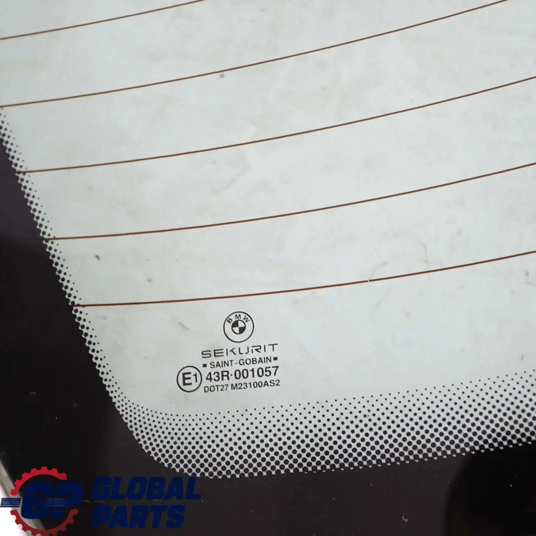 BMW 3 Series E36 Saloon Rear Tailgate Boot Trunk Lid Glass Window AS2 PL - SKU 8173661 - Part number 7258175