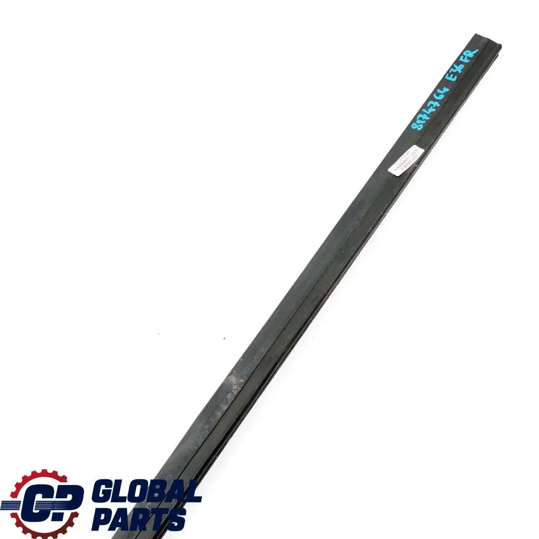 Listwa szyby prawy przód do BMW E36 Sedan Kombi o numerze 8174764 BMW E36 Sedan Kombi Listwa szyby prawy przód - SKU 8174764 - Numer Części 8174764