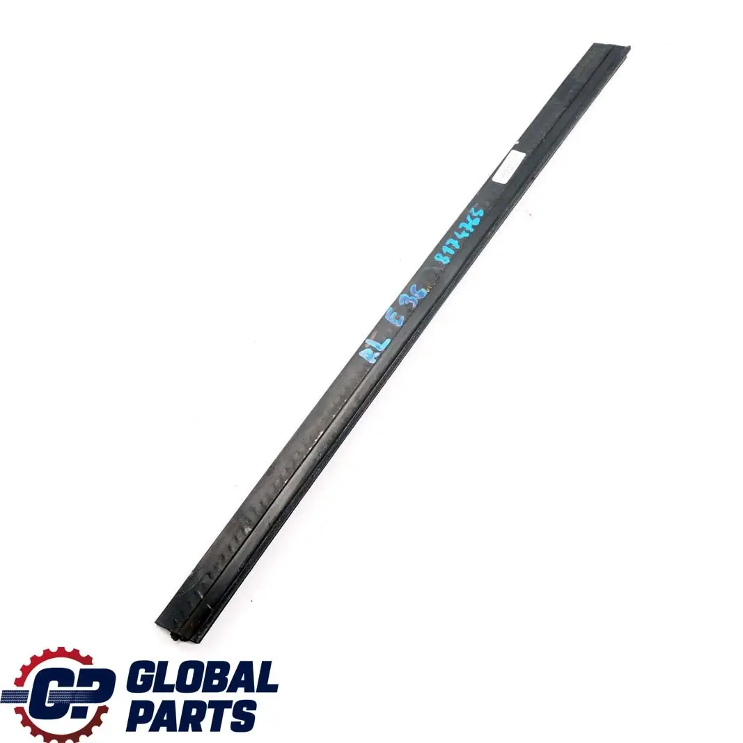 Burlete Interior Puerta Trasera Izquierda Negro para BMW E36 Berlina Touring con número de pieza 8174765 BMW E36 Berlina Touring Burlete Interior Puerta Trasera Izquierda Negro - SKU 8174765 - Número de pieza 8174765