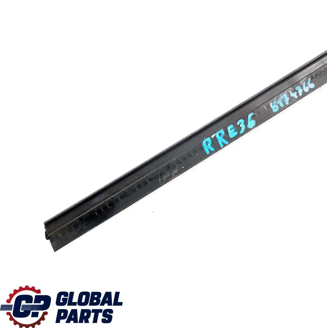 BMW 3 Series E36 Saloon Touring Door Inner Weatherstrip Rear Right Black O/S - SKU 8174766 - Part number 8174766