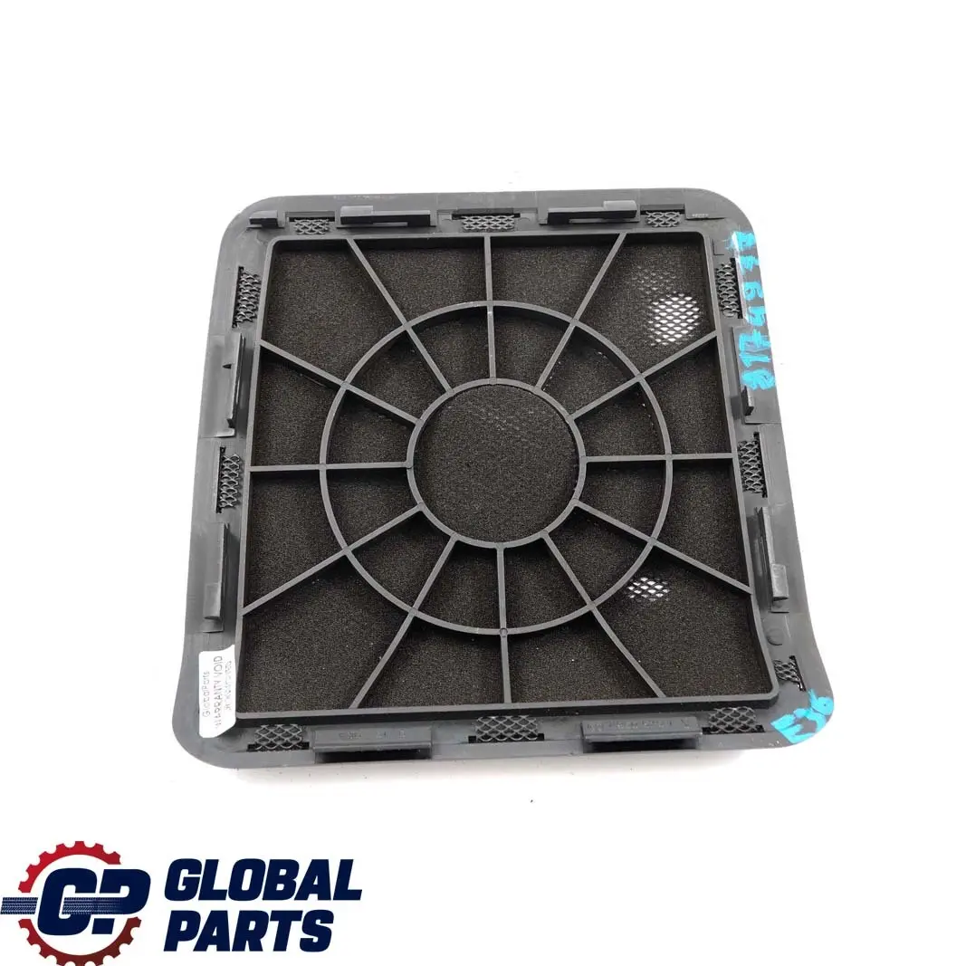 BMW 3 Series E36 Cover Loudspeaker Grill Rack Rear Left N/S Anthracite - SKU 8174977 - Part number 1960579