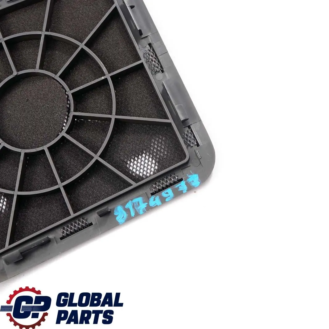 BMW 3 Series E36 Cover Loudspeaker Grill Rack Rear Left N/S Anthracite - SKU 8174977 - Part number 1960579