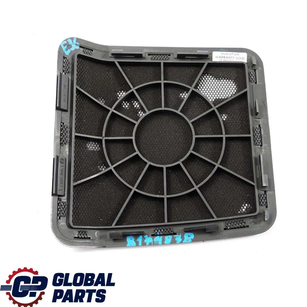 BMW 3 Series E36 Cover Loudspeaker Grill Rack Rear Right O/S Anthracite - SKU 8174978 - Part number 1960578