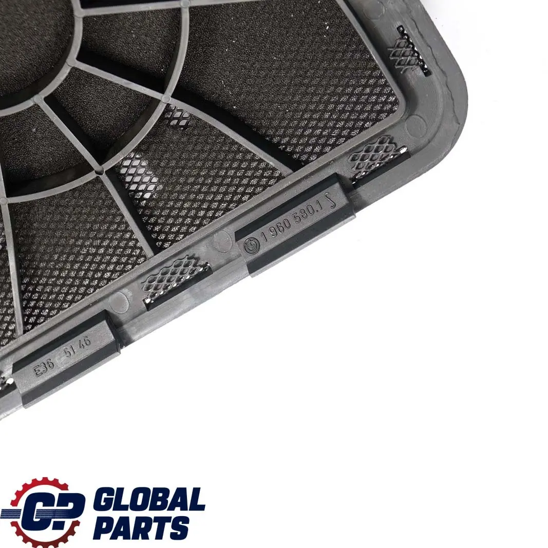 Loudspeaker Grill Rack Rear Right O/S Anthracite to BMW 3 Series E36 Cover with Part number 1960578 BMW 3 Series E36 Cover Loudspeaker Grill Rack Rear Right O/S Anthracite - SKU 8174978 - Part number 1960578