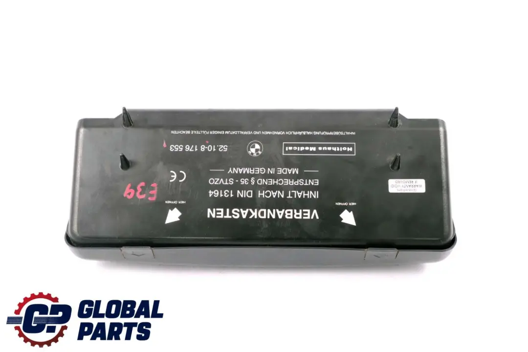 BMW 5 Series E39 First Aid Under Seat Case Box - SKU 8176553 - Part number 8176553