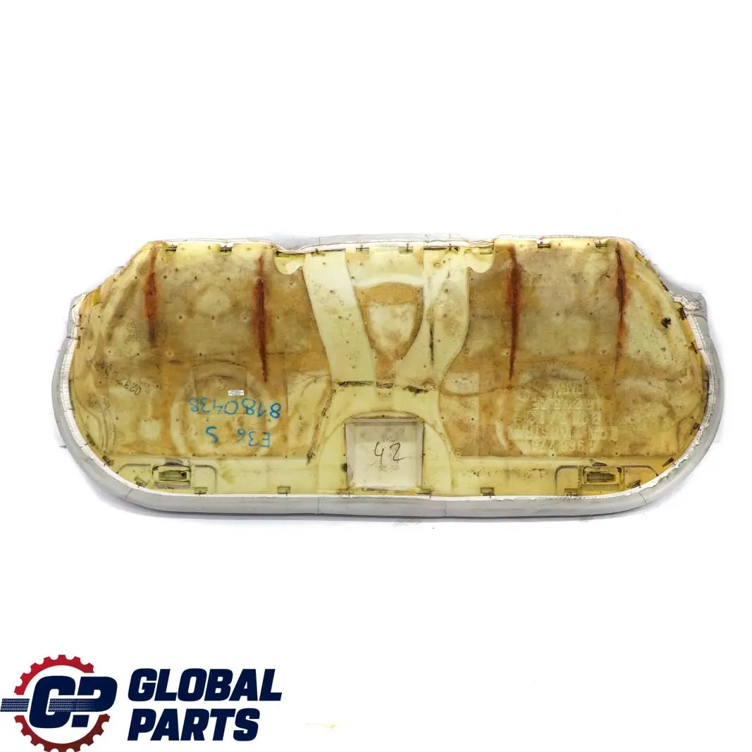 Rücksitz Innenrücksitzbank Bezug Leder Montana Grau für BMW 3 E36 Limousine mit Teilenummer 8180438 BMW 3 E36 Limousine Rücksitz Innenrücksitzbank Bezug Leder Montana Grau - SKU 8180438 - Teilenummer 8180438