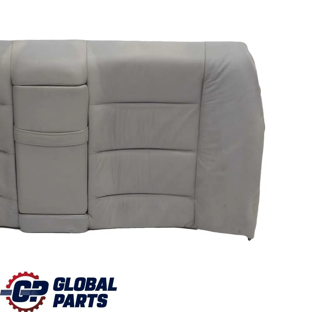 Bench Backrest Cover Light Grey Leather Montana BMW 3 E36 Saloon Rear Seat - SKU 8180582 - Part number 8180582