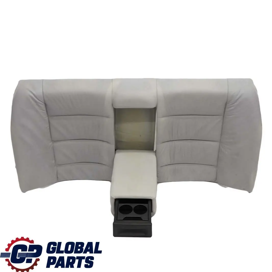 Bench Backrest Cover Light Grey Leather Montana BMW 3 E36 Saloon Rear Seat - SKU 8180582 - Part number 8180582