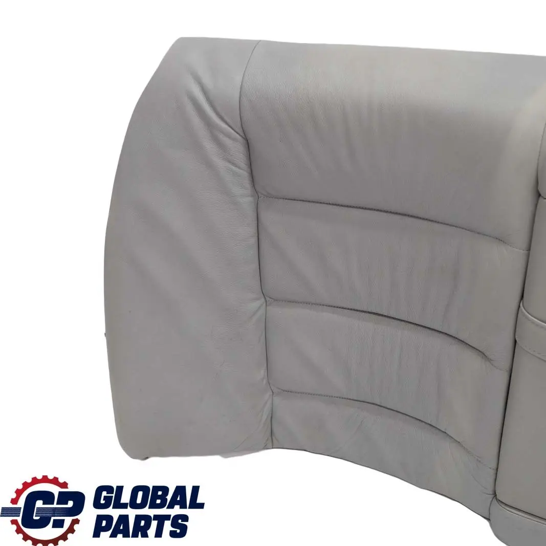 Bench Backrest Cover Light Grey Leather Montana BMW 3 E36 Saloon Rear Seat - SKU 8180582 - Part number 8180582