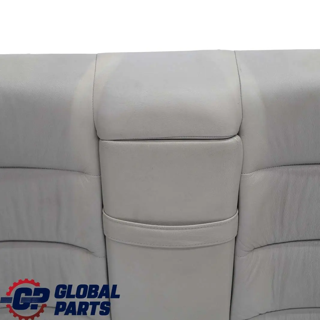 Bench Backrest Cover Light Grey Leather Montana BMW 3 E36 Saloon Rear Seat - SKU 8180582 - Part number 8180582
