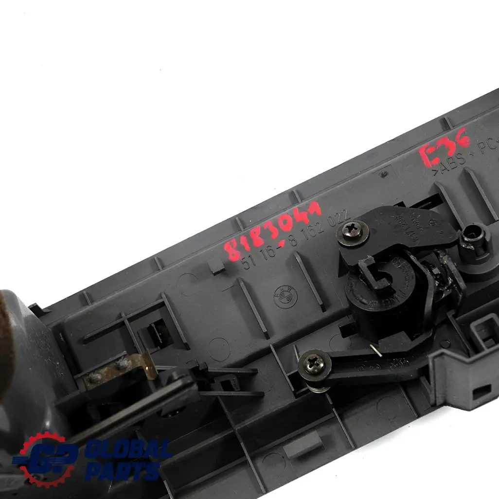 BMW 3 er E36 Armaturenbrett Lüftungsgitter Entlüftung Grau 8162022 - SKU 8183041 - Teilenummer 8183041