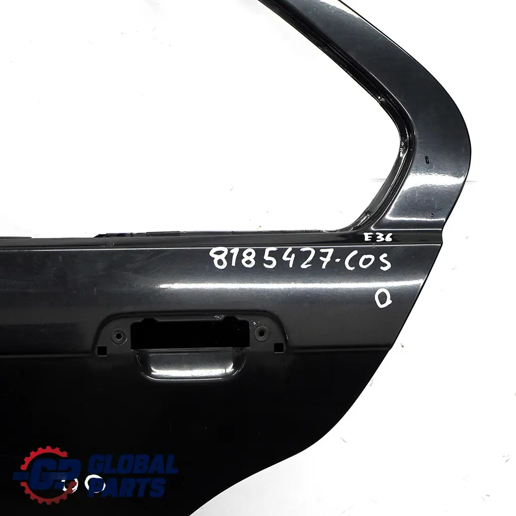 BMW 3 E36 Saloon Door Rear Left N/S Cosmosschwarz Cosmos Black Metallic - 303 - SKU 8185427-COS - Part number 8185427