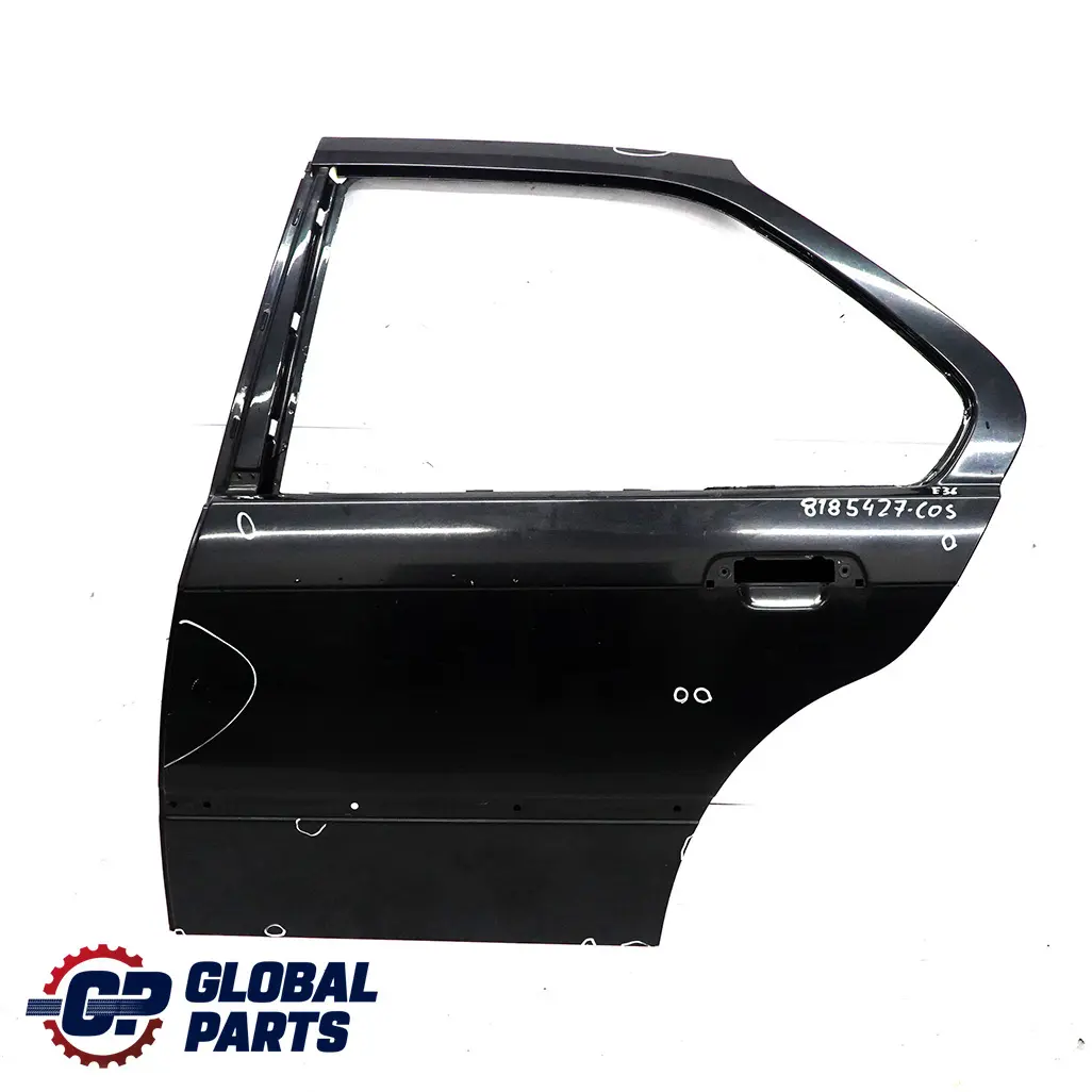 BMW E36 Sedan Drzwi lewe lewy tył Cosmosschwarz - SKU 8185427-COS - Numer Części 8185427