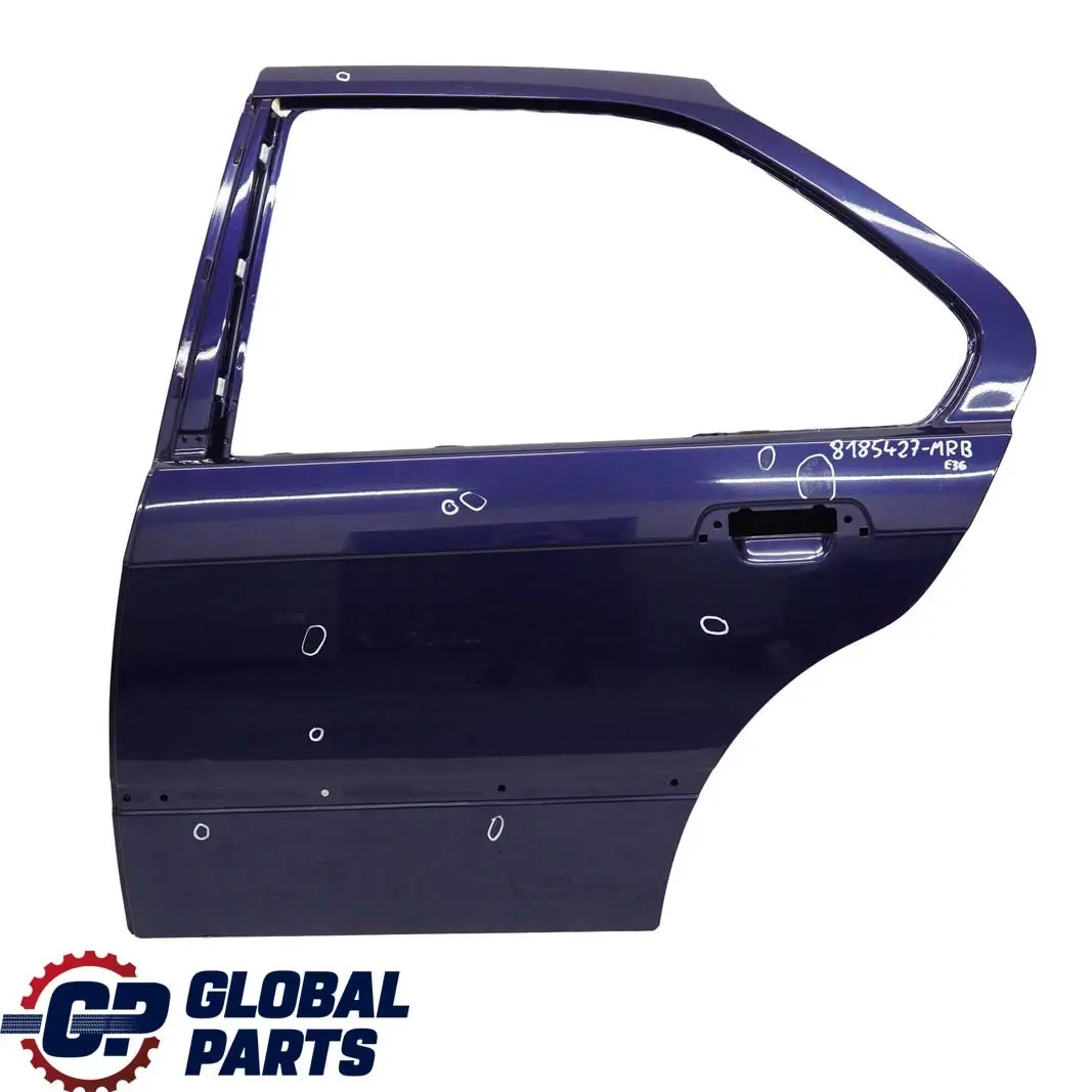 Tür Hinten Links Montrealblau Montreal Blau - 297 für BMW 3 E36 Limousine mit Teilenummer 8185427 BMW 3 E36 Limousine Tür Hinten Links Montrealblau Montreal Blau - 297 - SKU 8185427-MRB - Teilenummer 8185427