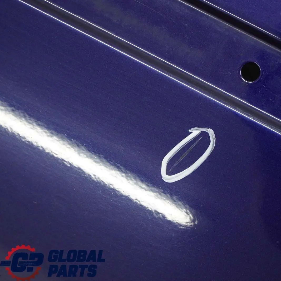 BMW 3 E36 Saloon Door Rear Left N/S Montrealblau Montreal Blue Metallic - 297 - SKU 8185427-MRB - Part number 8185427