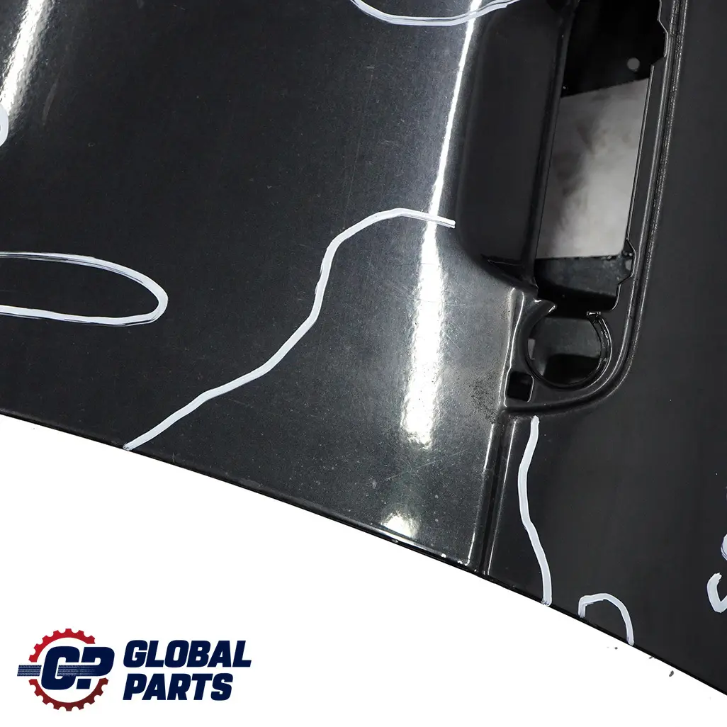 BMW 3 E36 Saloon Touring Door Front Left N/S Cosmosschwarz Black Metallic - 303 - SKU 8185797-COS - Part number 8185797