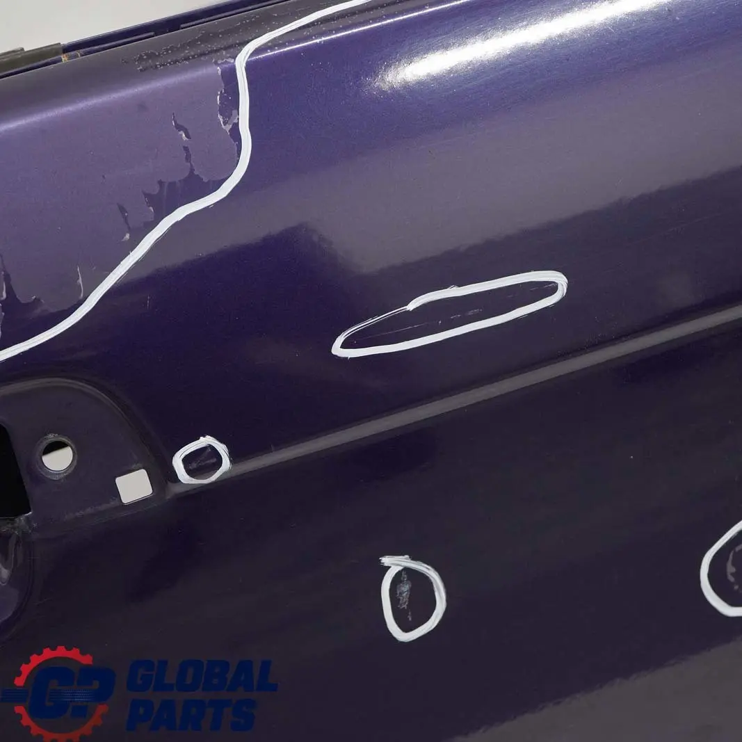 BMW 3 E36 Saloon Touring Door Front Right O/S Montrealblau Montreal Blue - 297 - SKU 8185798-MRB - Part number 8185798