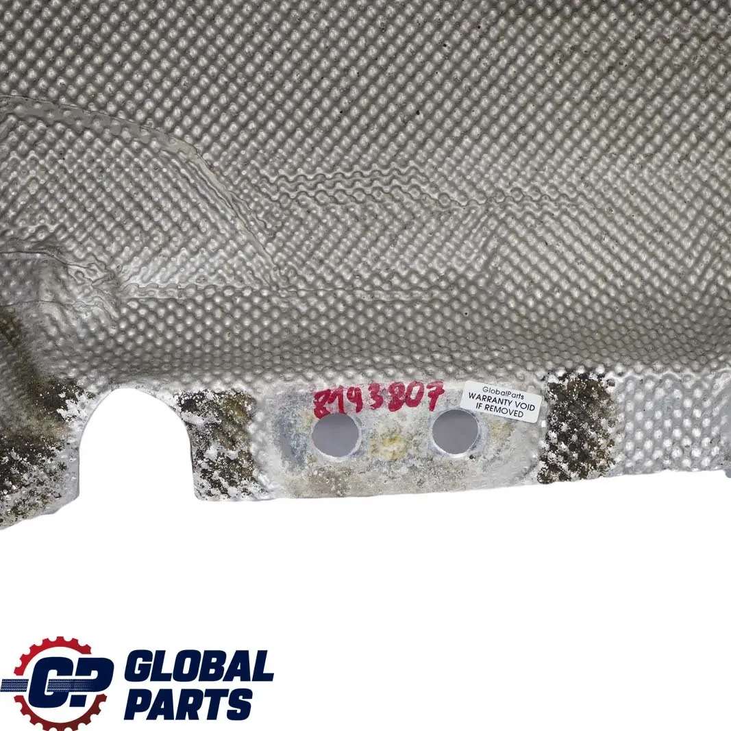 BMW 3 er E46 Wärmeisolierung Tunnel Tank Abdeckung Benzin - SKU 8193807 - Teilenummer 8193807