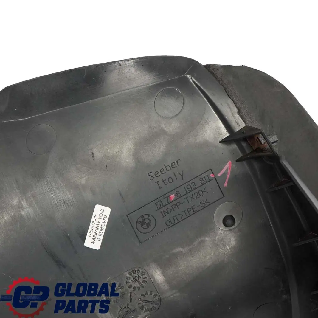 BMW 3 E46 1 Limousine Touring Abdeckung Radhaus Vorne Links - SKU 8193811-1 - Teilenummer 8193811