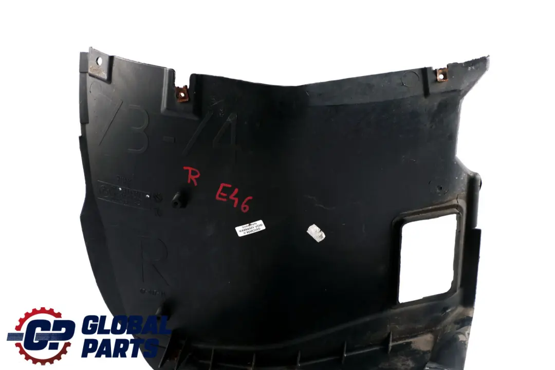 BMW E46 Saloon Touring Enveloppe passage roue Isolation carter Droite - SKU 8193812 - Numéro de pièce 8193812