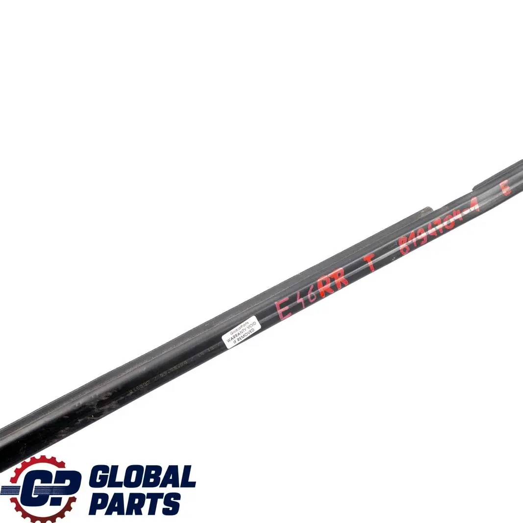 Puerta Trasera Derecha Cubierta Canal Ventana Interior para BMW E46 Touring con número de pieza 8194704 BMW E46 Touring Puerta Trasera Derecha Cubierta Canal Ventana Interior - SKU 8194704-1 - Número de pieza 8194704