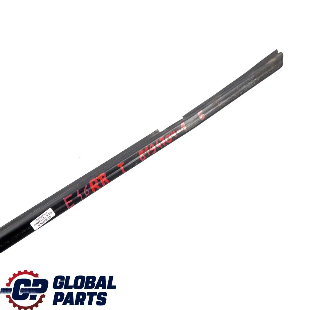 Coprire Canale Interno Finestra Posteriore Destra per BMW E46 con numero di parte 8194704 BMW E46 Coprire Canale Interno Finestra Posteriore Destra - SKU 8194704-1 - Numero di parte 8194704