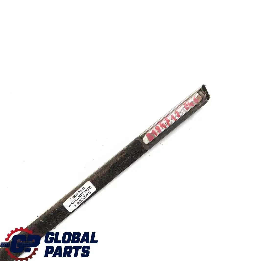 BMW E46 Front Right O/S Door Outer Weatherstrip Strip Chrom - SKU 8194712 - Part number 8194712
