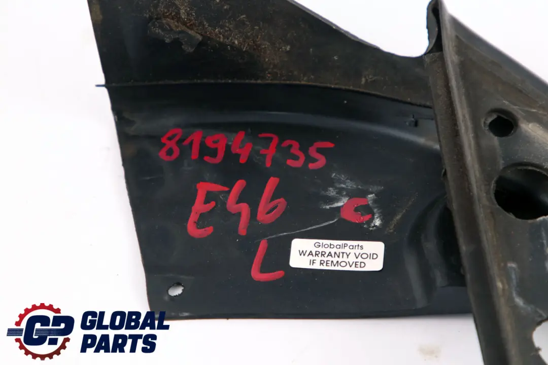 BMW E46 Coupé Prowadnica Szyby Uszczelka Drzwi Lusterka Lewa Przód - SKU 8194735 - Numer Części 8194735