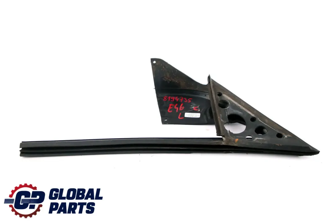 Coupé Guarnizione Specchio Guida Finestrino Anteriore Sinistra per BMW E46 con numero di parte 8194735 BMW E46 Coupé Guarnizione Specchio Guida Finestrino Anteriore Sinistra - SKU 8194735 - Numero di parte 8194735