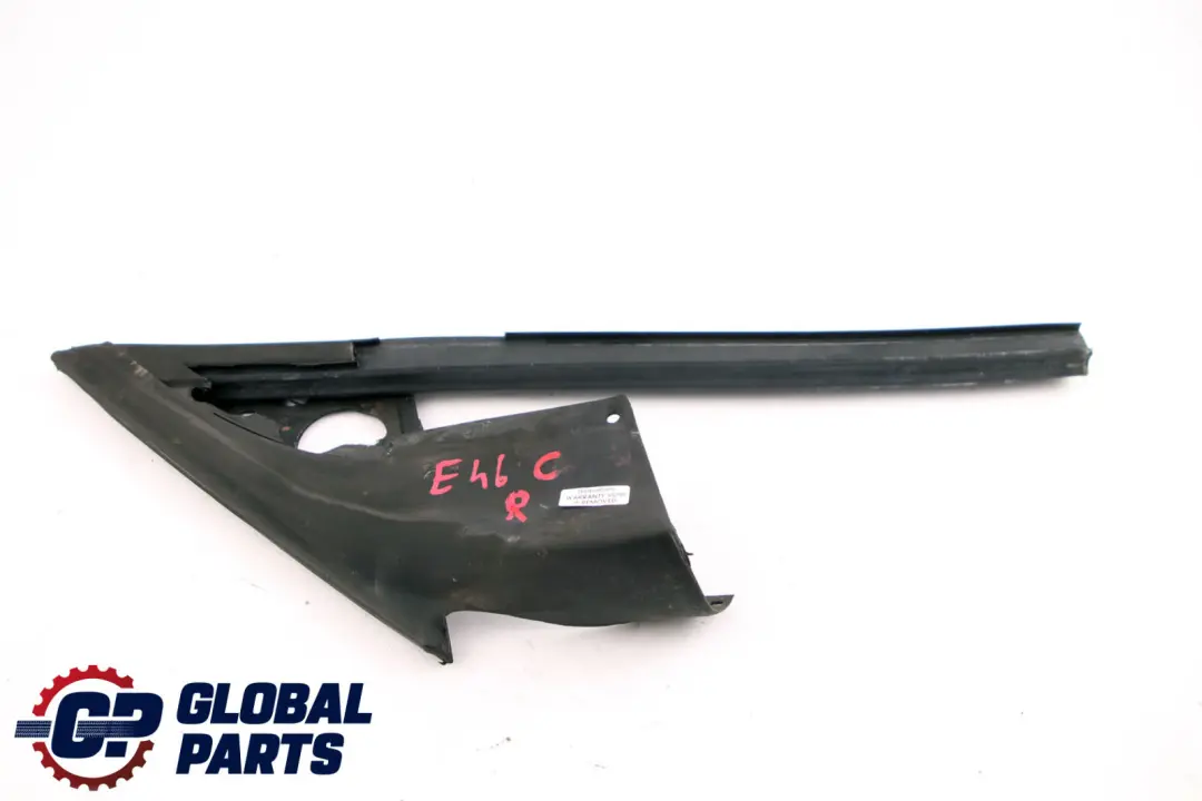 Coupé Guida finestrino destro Guarnizione porta anteriore per BMW E46 con numero di parte 8194736 BMW E46 Coupé Guida finestrino destro Guarnizione porta anteriore - SKU 8194736 - Numero di parte 8194736