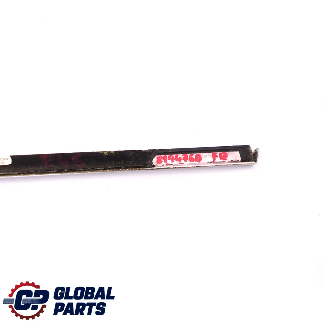 BMW 3 Series E46 Saloon Rear Right O/S Door Outer Weatherstrip Chrome - SKU 8194760 - Part number 8194760