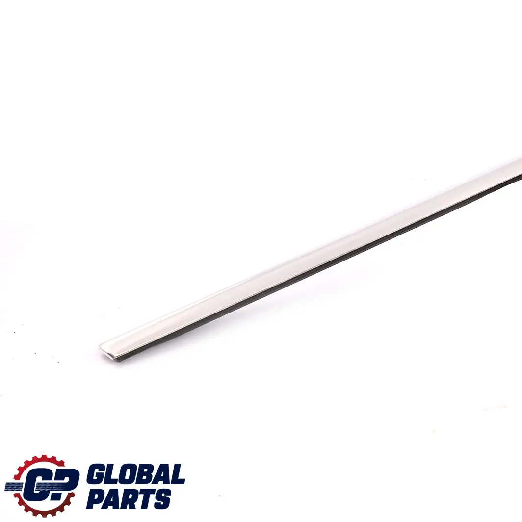 Right O/S Door Outer Weatherstrip Chrome to BMW 3 Series E46 Saloon Rear with Part number 8194760 BMW 3 Series E46 Saloon Rear Right O/S Door Outer Weatherstrip Chrome - SKU 8194760 - Part number 8194760