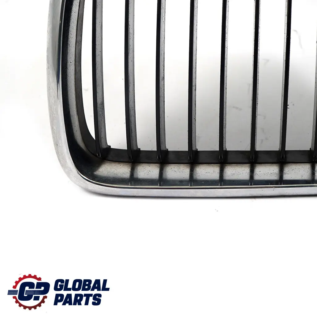 BMW 3 Series 1 E36 Front Bumper Upper Radiator Grille Left N/S Chrome - SKU 8195151-1 - Part number 8195091