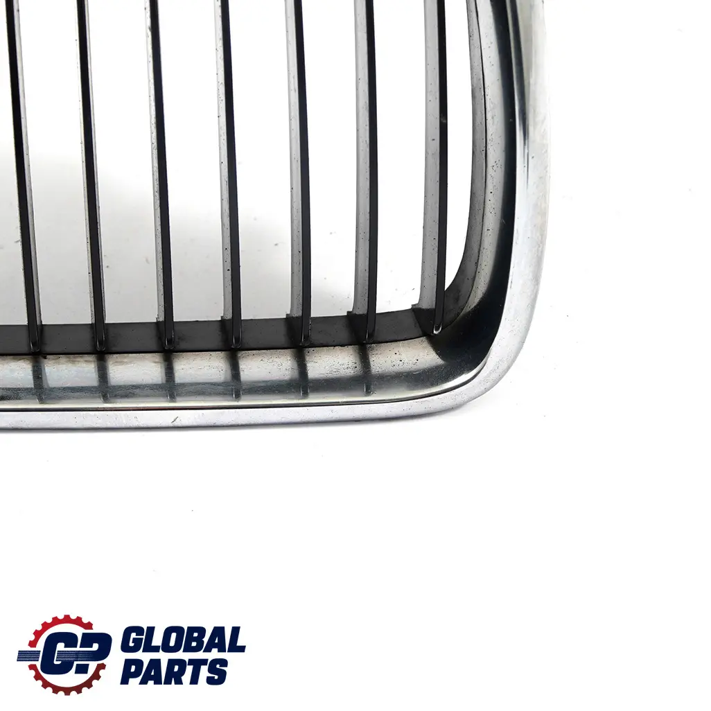 BMW 3 Series E36 Front Bumper Upper Radiator Grille Right O/S Chrome - SKU 8195152 - Part number 8195092